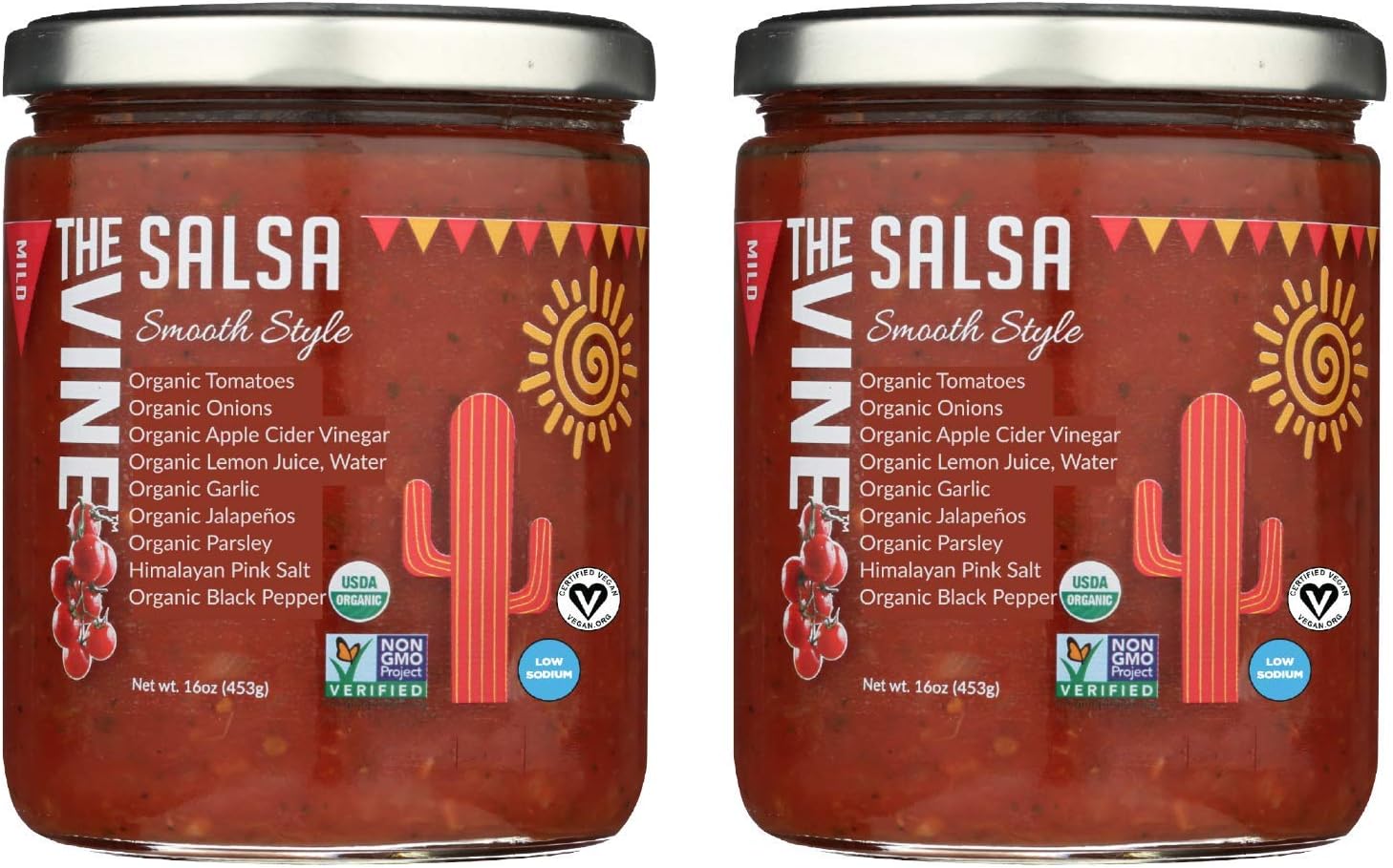 The Vine Salsa Mild Smooth Style, 16 oz