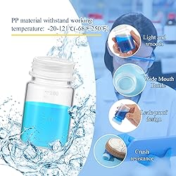Tatuo 12 Pcs 3 oz 100ml Polypropylene Reagent