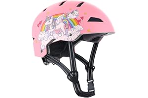 WHALEZON Kids Toddler Bike Helmet Ages 3-5-8-14 Youth and Adults, Dual-Certified CPSC ASTM Skateboard Scooter Cycling BMX Skate Helmets Boys Girls