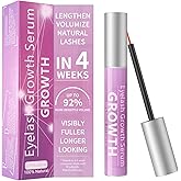 Eyelash Growth Serum Volumizing Lash Serum For Eyelash Growth Longer & Thicker Lash Enhancing serum With Natural Formula Vegan & Cruelty-Free (5mL)