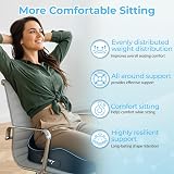 POOTACK Memory Foam Seat Cushion Large Non-Slip Office Car Chair view 2