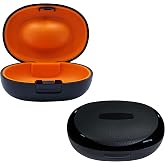 Hearing Aid Case, Portable Protective Storage Case (Blcak, style-1) | Water-Resistant Carrying Travel Case For For Most Hearing Aids