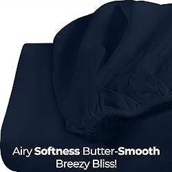 Utopia Bedding Twin Fitted Sheet - Bottom Sheet