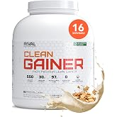 Rival Nutrition Clean Gainer Protein Powder (Cinnamon Toast Cereal, 5 lb) | High Protein Lean Gainer, 550 Quality Calories, 30g Protein, 97g Multi-Source Carbs, Natural Flavors, Clean Ingredients