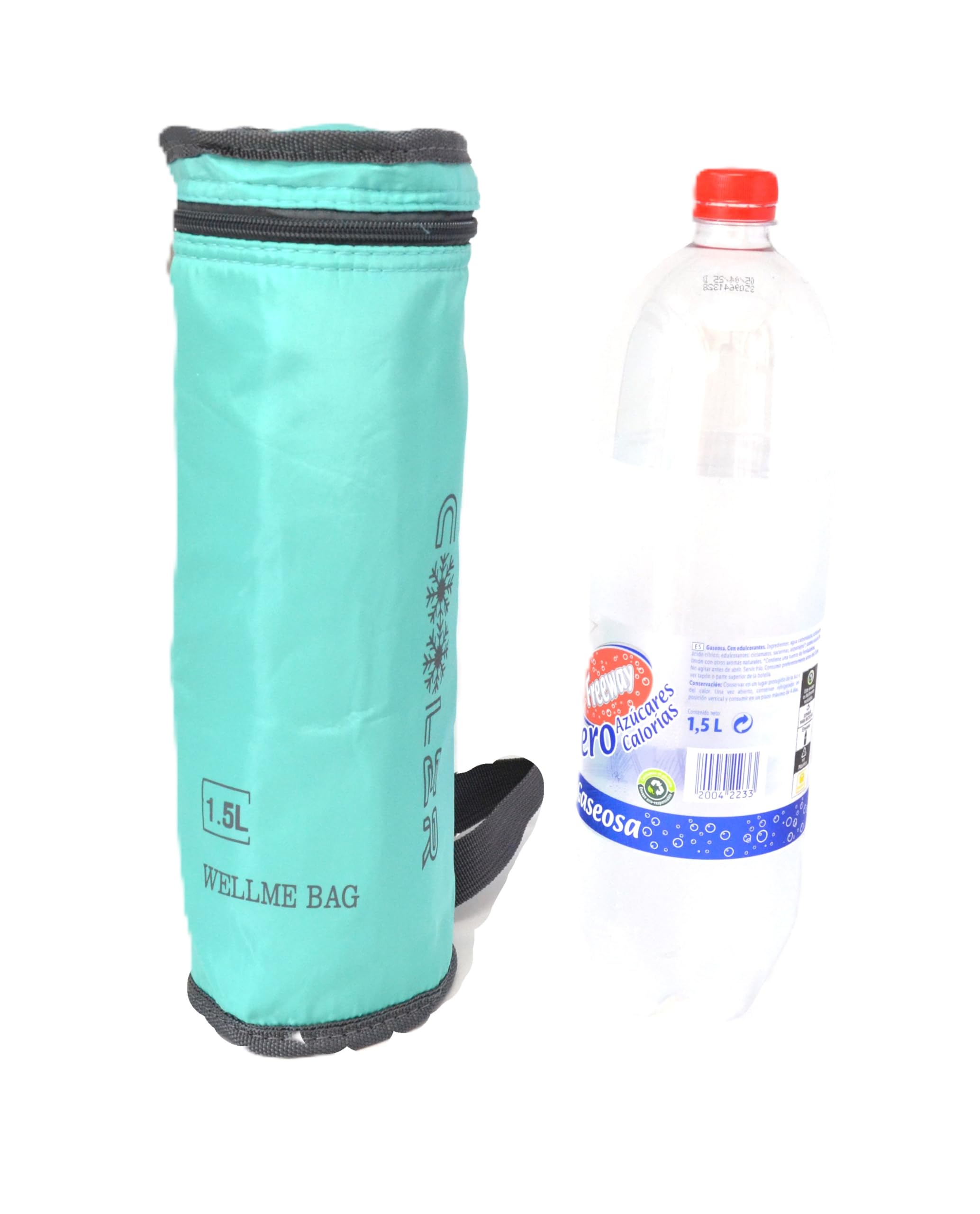 BETTER WITH FRIENDS Green 1.5L Portable Flexible Cooler for Beach, Camping, Picnic - Thermal Bag - Camouflage Military