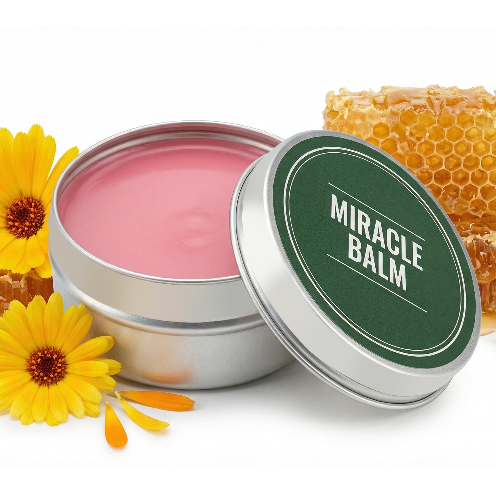Miracle Balm - Miracle Balm for Swollen Legs & Feet - Soothing Joint Cream with Natural Herbal Ingredients - Fast-Absorbing & Non-Sticky Foot Balm - Lightweight Miracle Cream