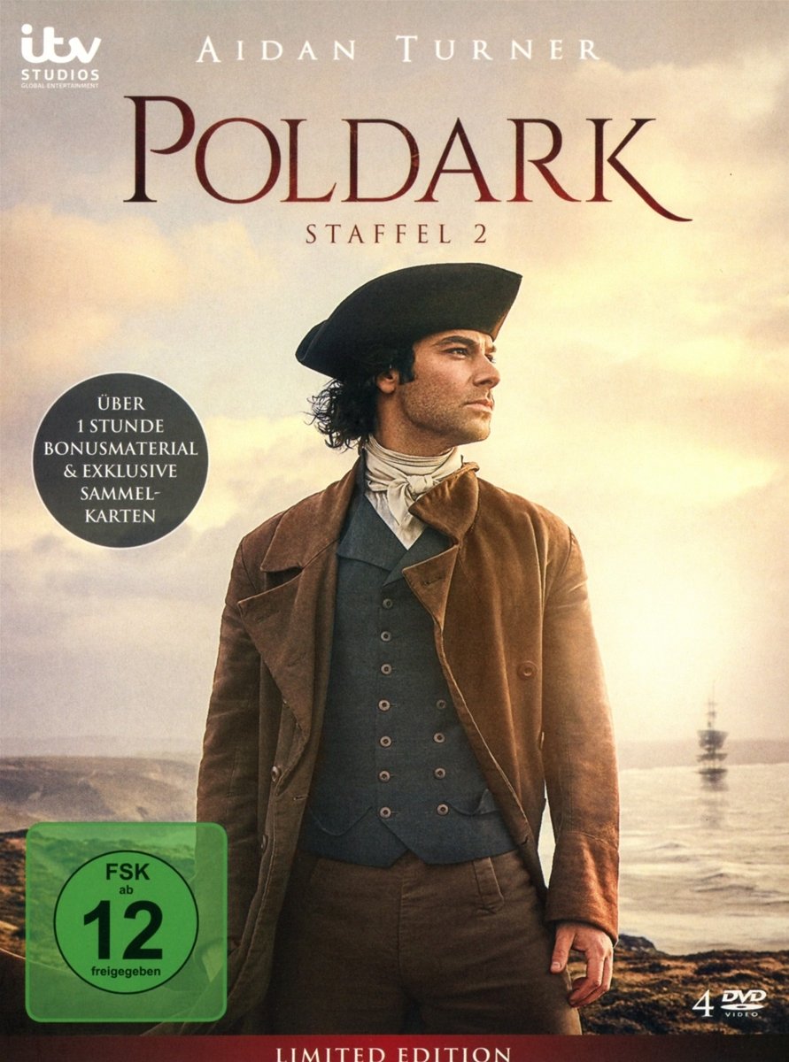 Poldark Staffel 2 Limited Edition Im Digipak 4 Dvds Amazon De Aidan Turner Eleanor Tomlinson Heida Reed Aidan Turner Eleanor Tomlinson Dvd Blu Ray