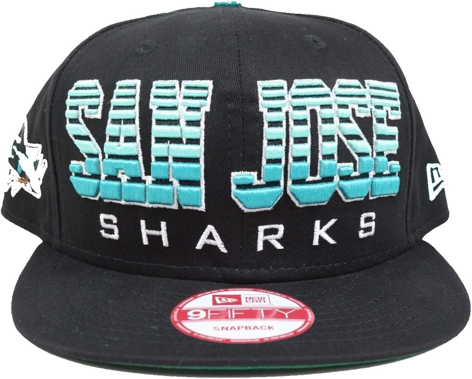 New Era San Jose Sharks Fade 9FIFTY Adjustable Snapback Hat/Cap
