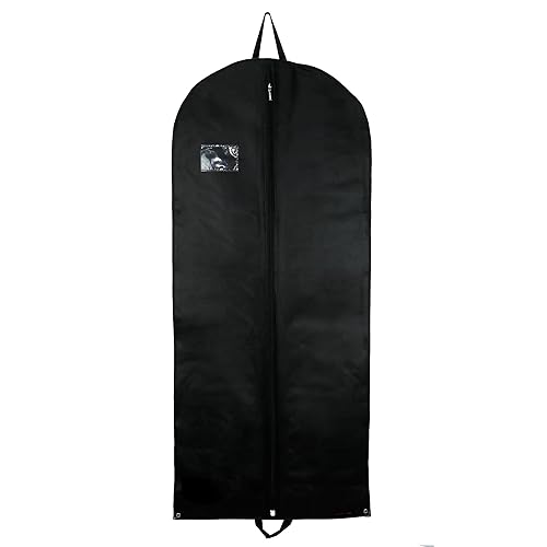 Hangerworld Black Heavy Duty Waterproof Travel Garment Suit CARRY Cover