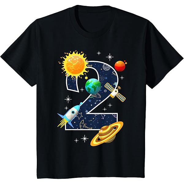 Amazon.com: Boys 5th Birthday Party Outfit 5 Years Old Space
