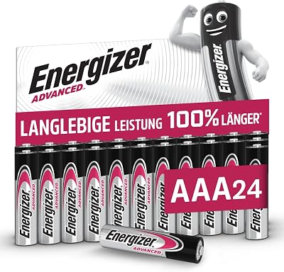 Advanced - AAA Batterien (24 Stück) - 1,5V Alkali-Batterien