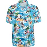 Regenboog Mardi Gras Hawaiian Shirts for Men Women, Christmas Button Up Shirts, Hawaiian Holiday Shirt