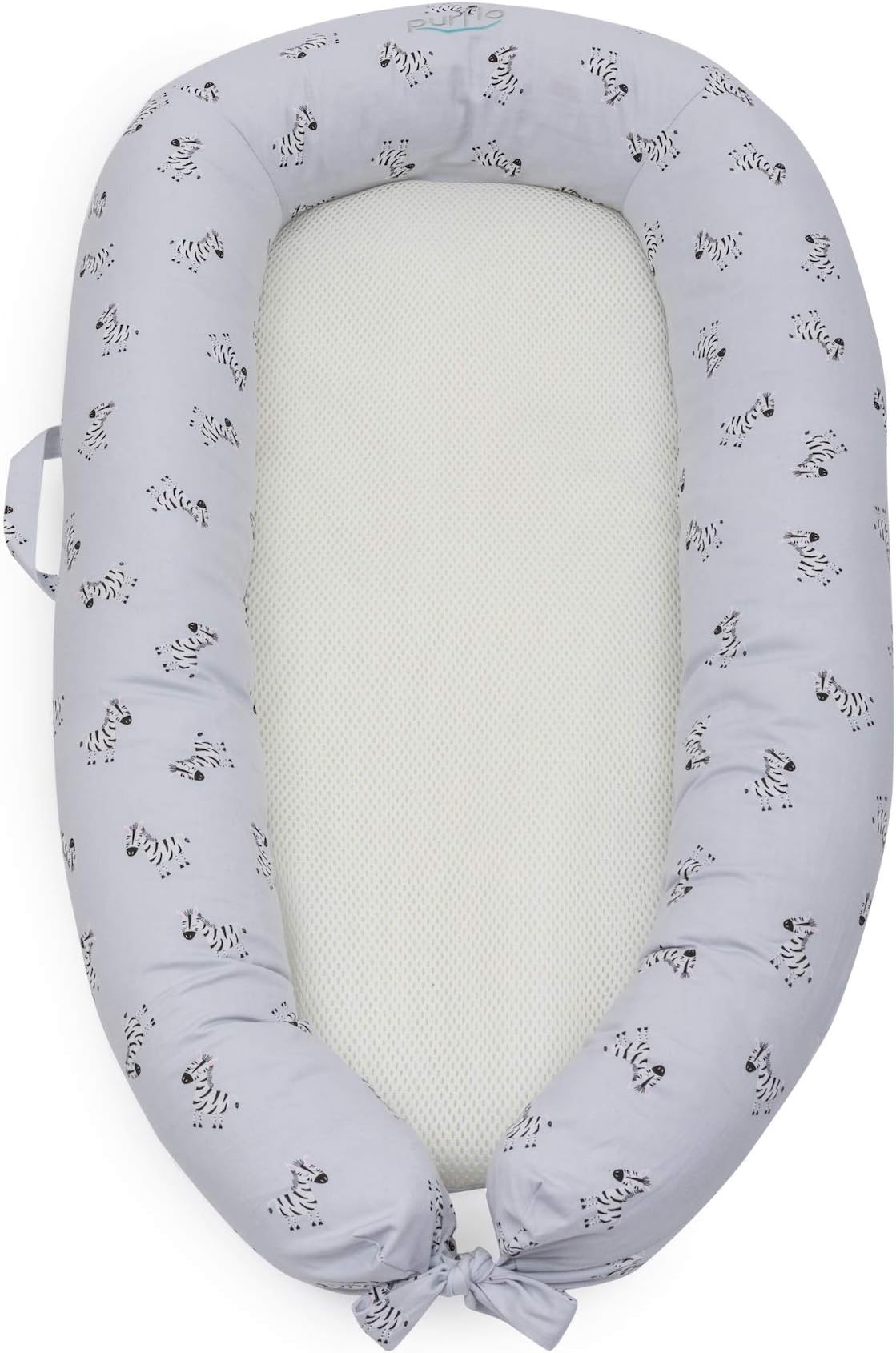 PurFlo Baby Breathable Sleep Nest MAXI 6-36M in Zebra