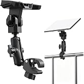 Starlink Mini Mount-360&deg; Adjustable Pipe Clamp Mount for Starlink Mini Dish,Pole Mount Adapter for Round Tubes 0.6-1.4in Diameter,Rust-Proof Starlink Mini Accessories for RV, Boat, Camper,Balcony