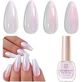 AZUREBEAUTY Shine Pearl Chrome Nail Polish | Air-Dry, Long Lasting Glossy Finish, Easy DIY Manicure & Nail Art, Elegant Nail 