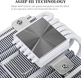 Thermalright AXP120-X67 WHITE ARGB Low Profile CPU Cooler 67mm AM4 LGA1700 view 2