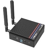 MINIX NEO Z300-0dB Fanless Mini PC Intel i3-N300, 16GB DDR4 512GB PCIe SSD | 4K@60Hz Dual Display/2.5G LAN/Vesa Mount/HDMI/USB C/ Micro Desktop Computer for Business Home Office Multi-Tasking