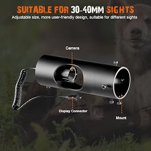 FIRE WOLF Digital Night Vision Scope for Rifle Hunting - 5 ...