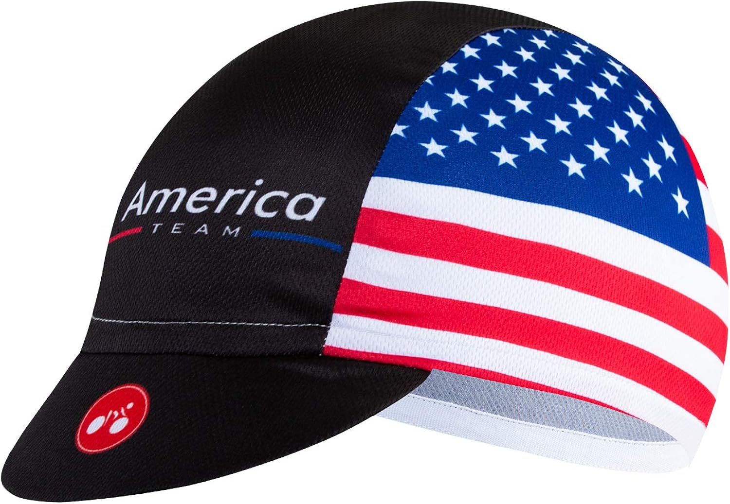 Men Women Cycling Cap Helmet Liner Hat Outdoor MTB Sun Proof Anti-Sweat Breathable America Flag: Clothing