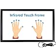 DeYoWo 32 Inch Interactive 10 Points Infrared IR Touch Screen Overlay Frame Free Driver