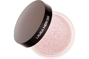 Laura Mercier Secret Brightening Under-Eye Loose Setting Powder, Peach + Pink Pigments to Brighten the Under Eye, Color Correct Discoloration, Sets & Extends Concealer, 6 Shades for All Skin Tones