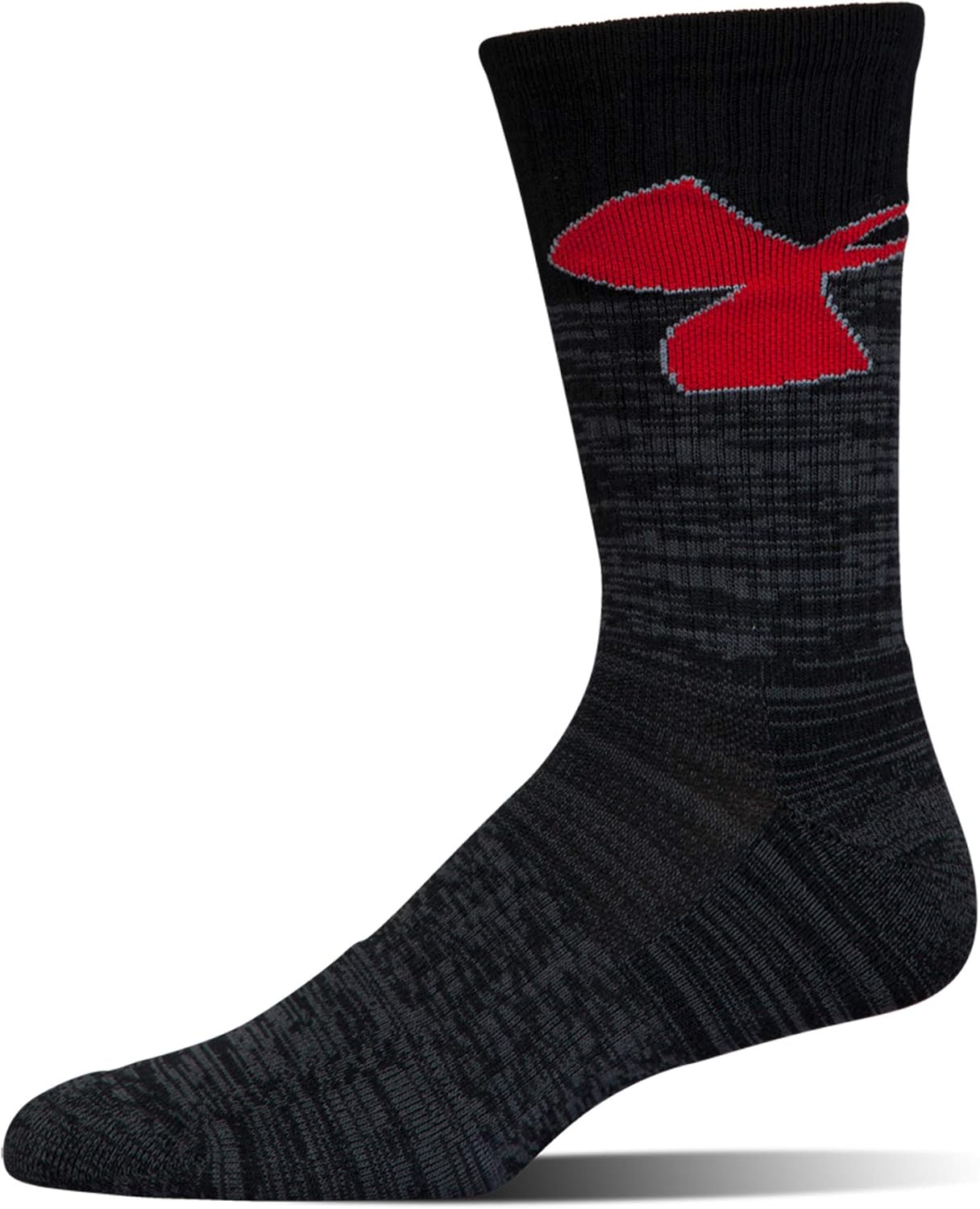 Under Armour Youth Phenom Curry Crew Socks, 3-Pairs, Red, Shoe Size: Youth 13.5K-4Y: Clothing