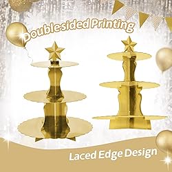 5 Pieces Dessert Table Display Set, DAFURIET