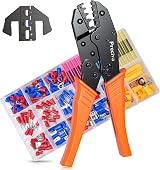 Preciva Crimping Tool with 2 Replaceable Heads AWG 20-10 Hardened Alloy