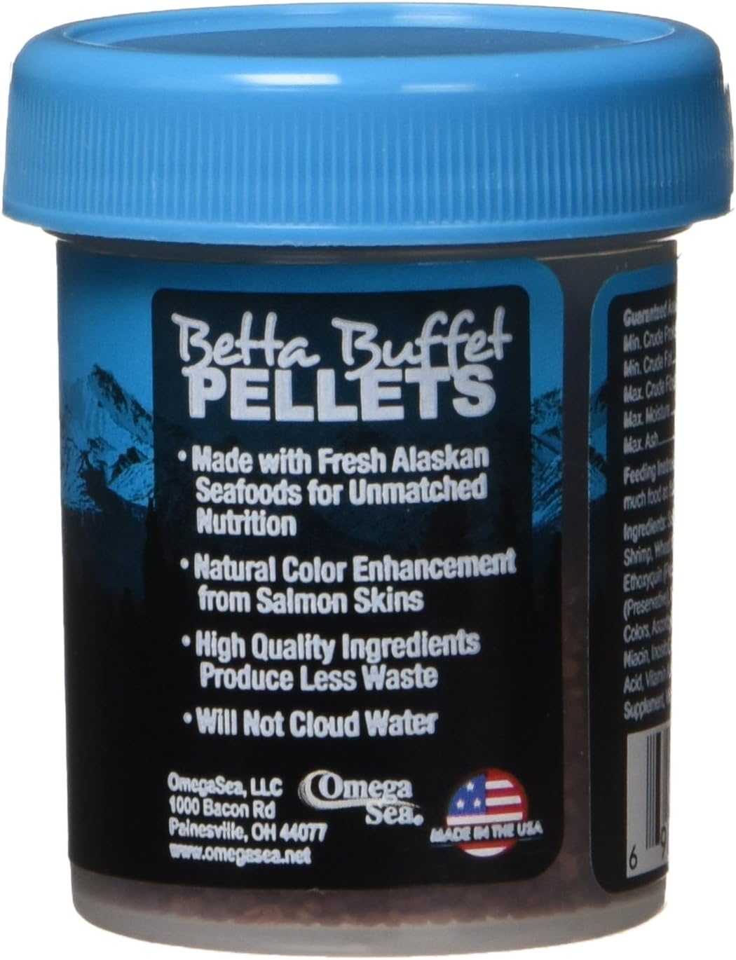 Amazon Com Omega One Betta Buffet 1 5mm Pellets 1 Oz Pet Supplies