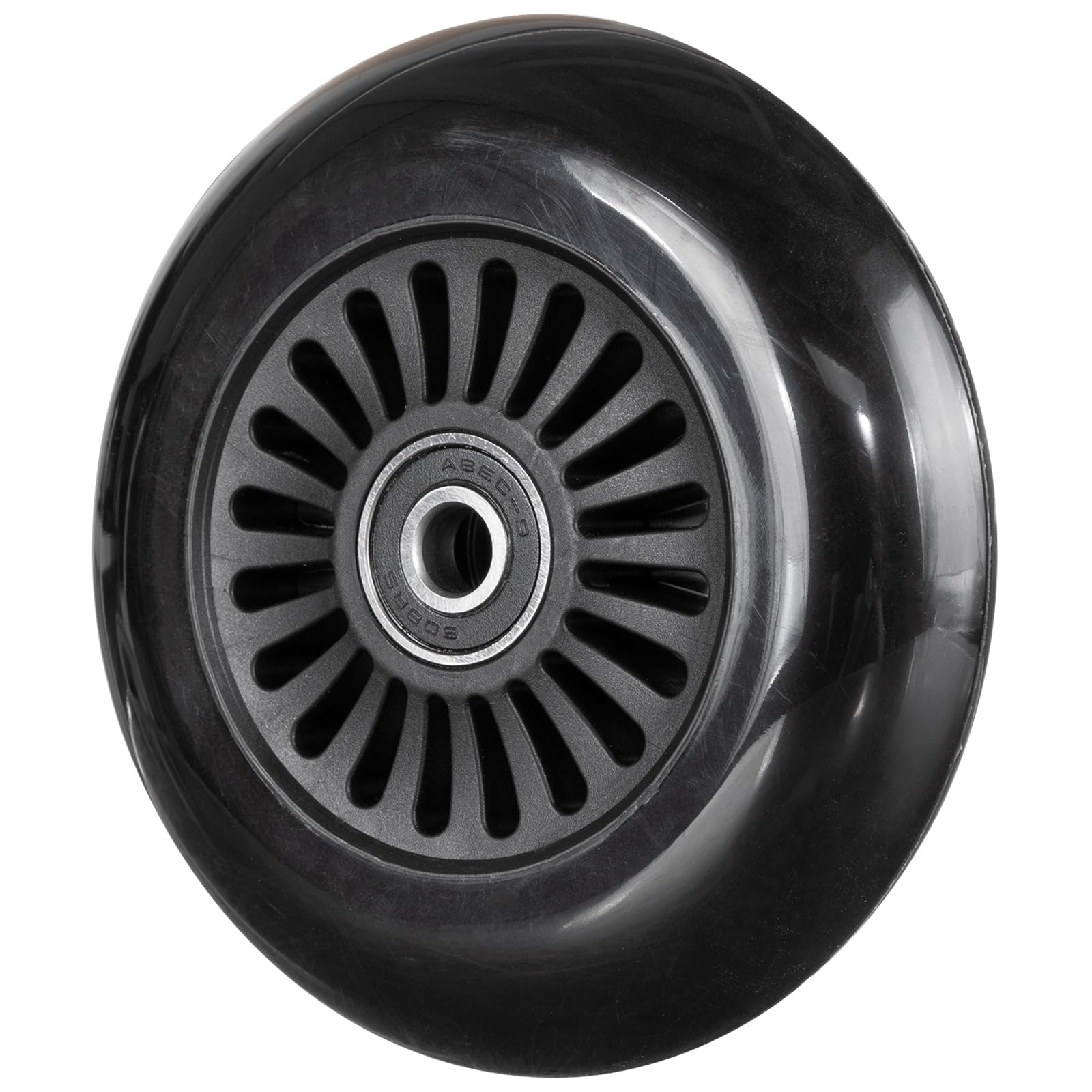 AOWESM Easy Roller Replacement Wheels w/Bearings ABEC-9 for Ez Rollers Classic Drifter Junior New Twist On A Classic Scooters - Set of 3 (Black)