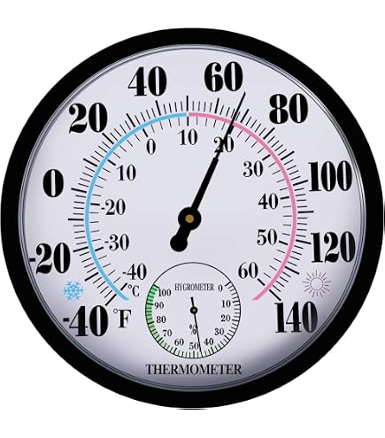 Baromètre Horloge Mécanique En Métal - 90 Mm De Diamètre, Doré - Prévisions Météo Sans Pile - Décoration Intérieure Rétro