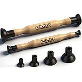 SWANLAKE Valve Lapper Set With 4 Suction Plates | Durable rubber cups for repeated use, comfortable grip, ideal for valve seat lapping with compound