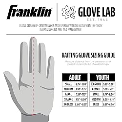 Franklin Sports MLB Batting Gloves - Infinite