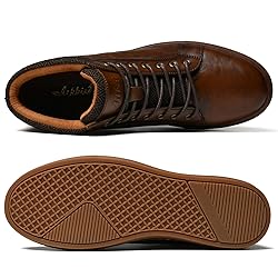 Arkbird Mens Leather Sneaker Fashion Classic Casual