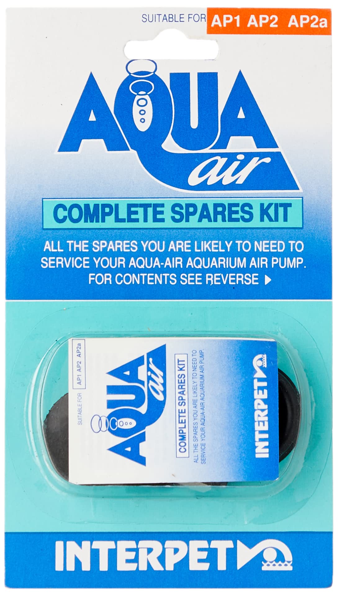 Interpet Full Annual Spares Kit for AP1 and AP2 Air Pumps