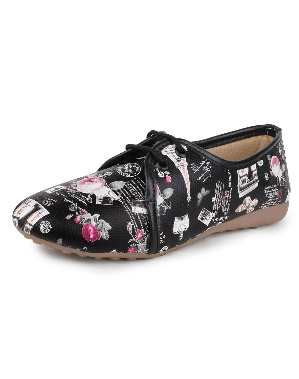 appe women's black synthetic casual shoes::appe-0037black-36