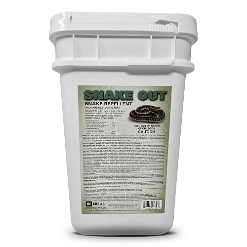 Snake Out Powder Nisus Snake Out Snake Repellent, Biodegradable, Safe for Pets and ...