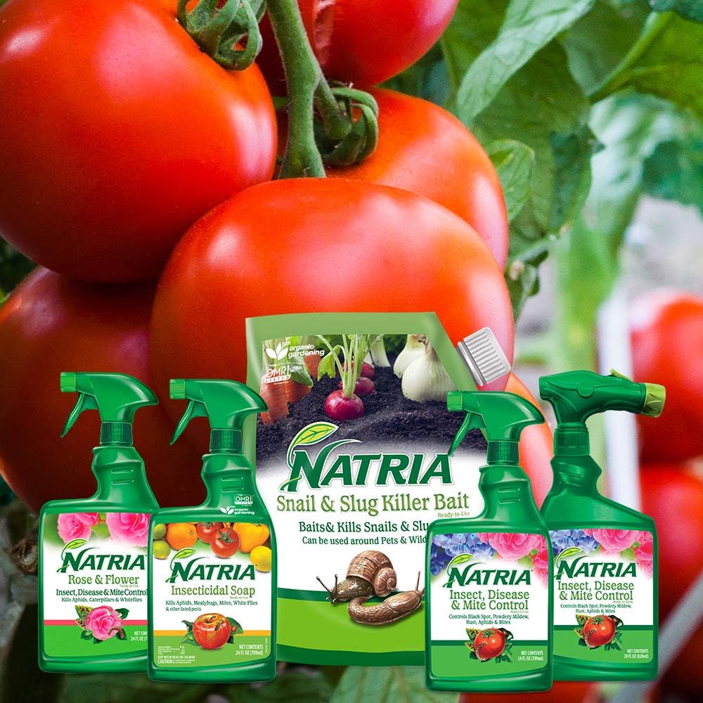 Natria 706230A Insecticidal Soap Organic Miticide, 24 Oz, Ready-to-Use : Home Pest Control Products : Garden & Outdoor