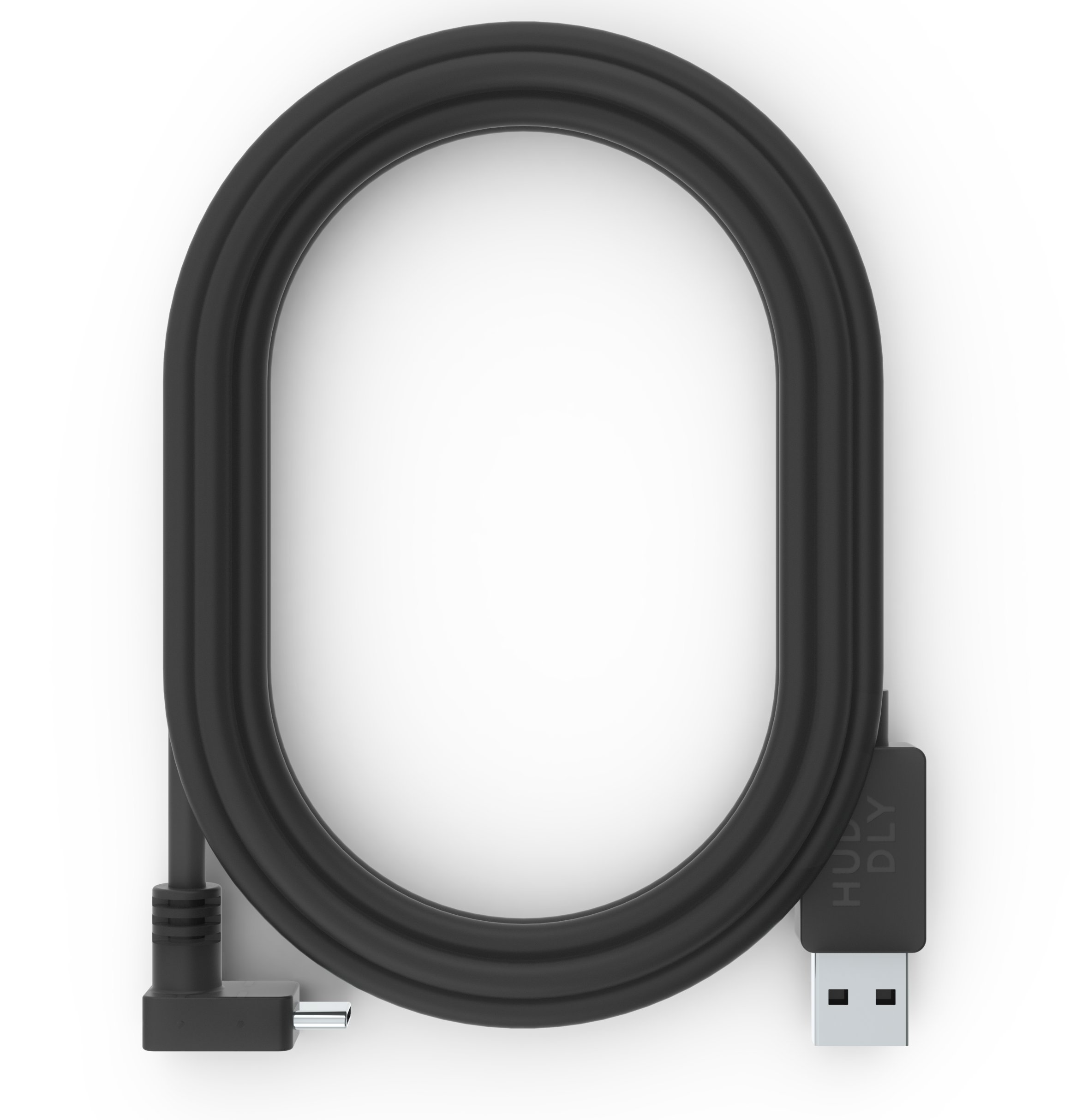 Huddly USB 3 Type Angled C to A Cable 2.0m