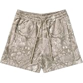 UPLXR Mens Camo Graphic Athletic Shorts Running Basketball Shorts for Men Cool Streetwear Outdoor Hiking