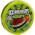 Ice Breakers Sours ( Green Apple, Tangerine, Watermelon), 1.5-Ounce Canisters (Pack of 16)