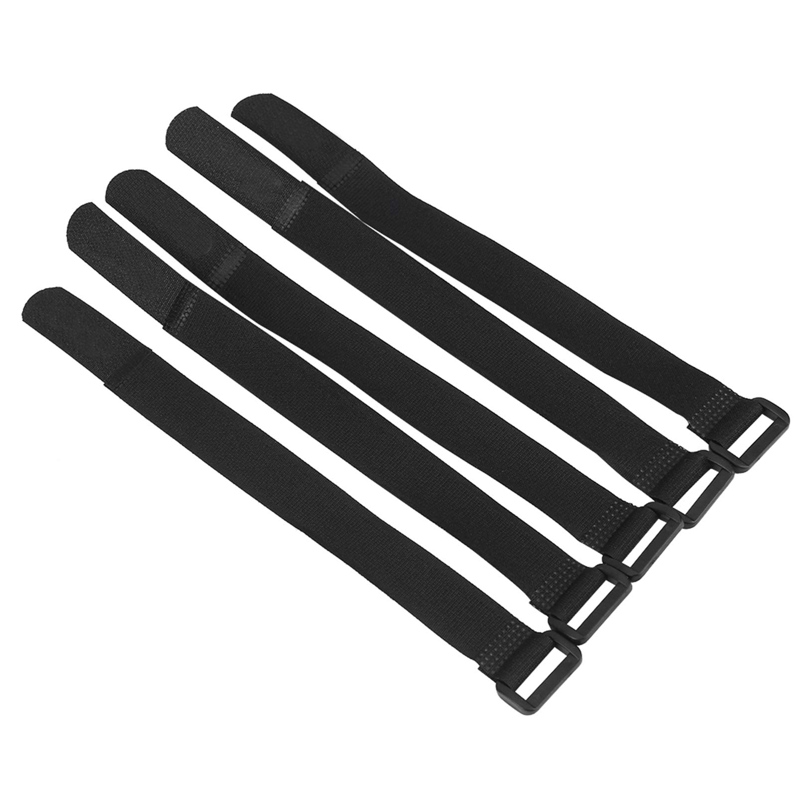 Pack of 5 Bike Strap for Rack, Adjustable Bike Wheel Stabilizer Strap, Straps Tie Tie Strap, Multifunctional Fixing Straps for Black