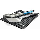 Broil King 60007 Silicone Side Shelf Mat, Magnetic Design Regal Pellet, Black