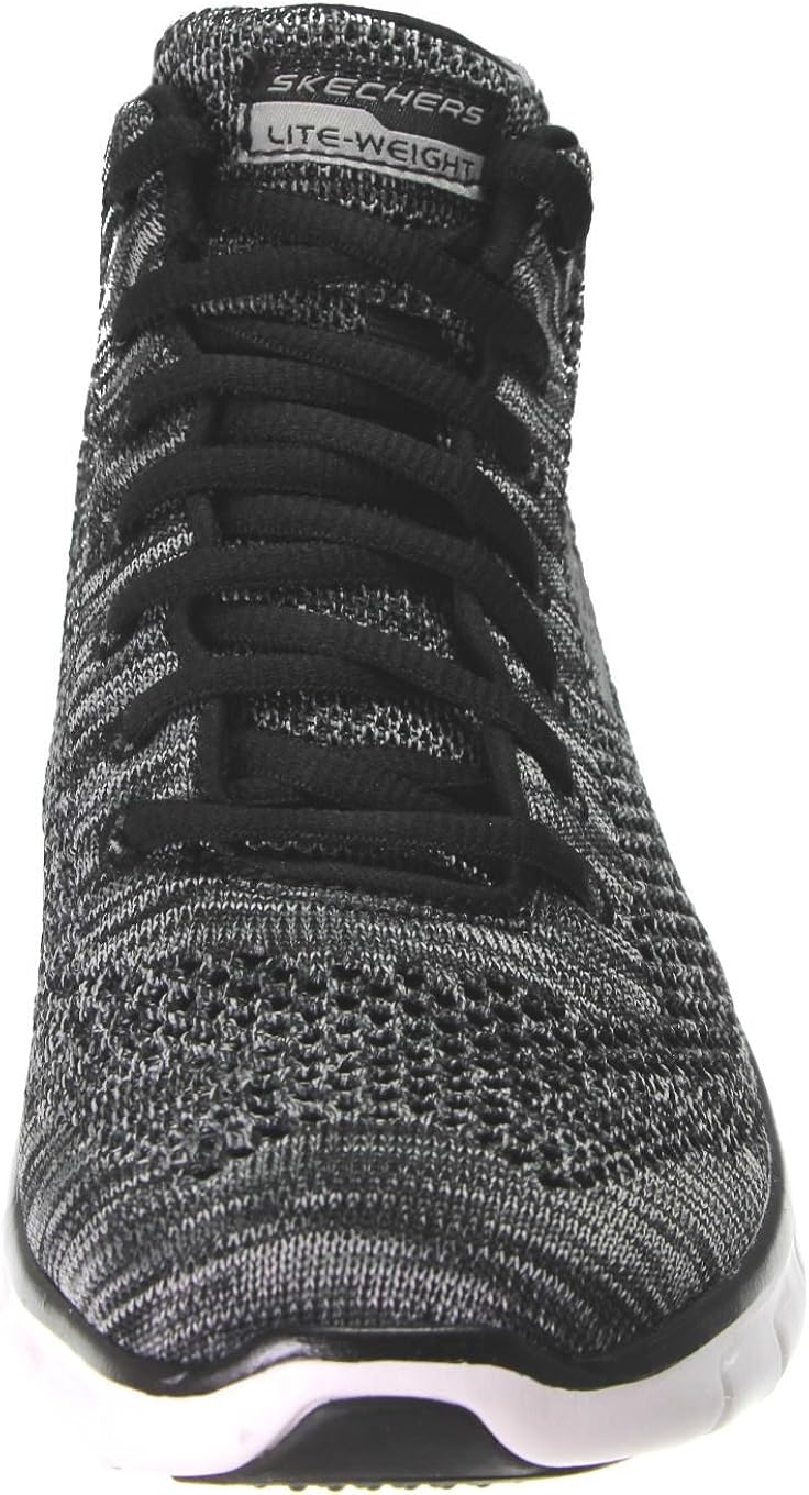 skechers sport women's burst divergent demi boot sneaker