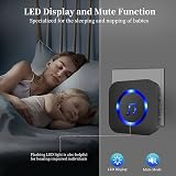 SURFOU Wireless Doorbell 400m Range Waterproof Wall Plug-in 55 Melodies view 6