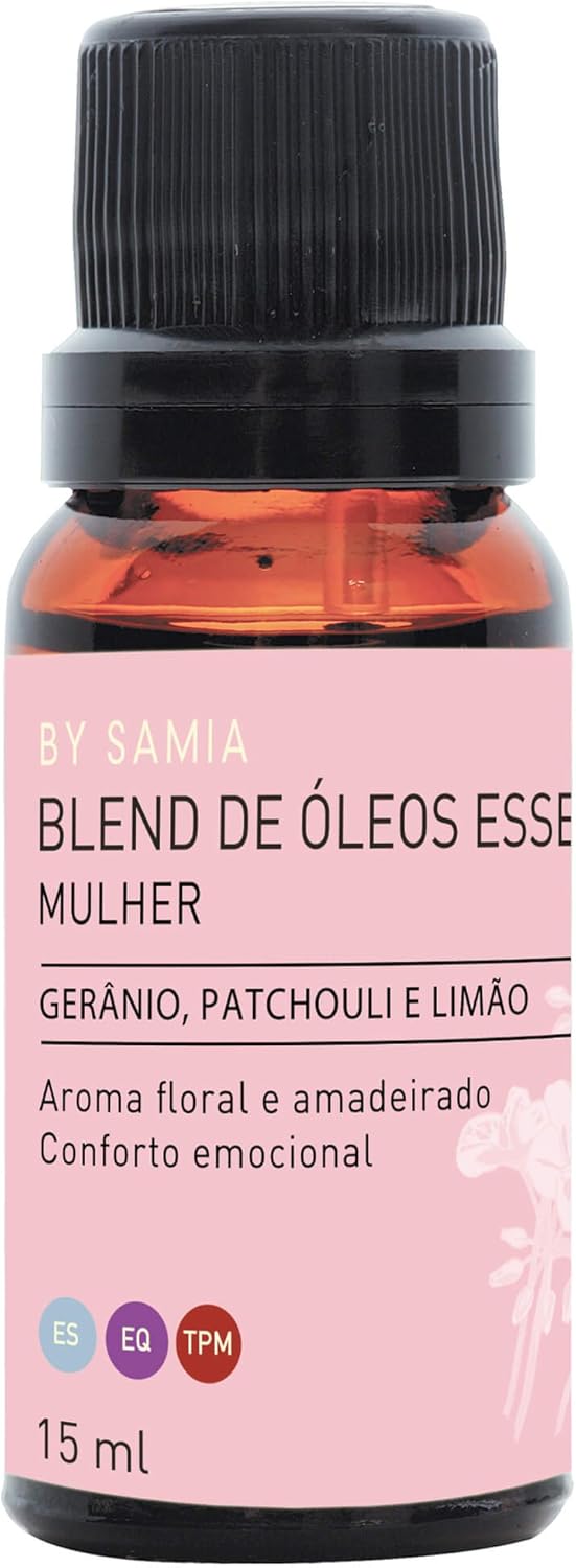 Blend Óleos Mulher 15 ml, By Samia, Multicor por By Samia
