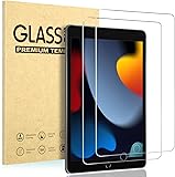 Cutebe 2 Pack Screen Protector for ipad 9th 8th 7th