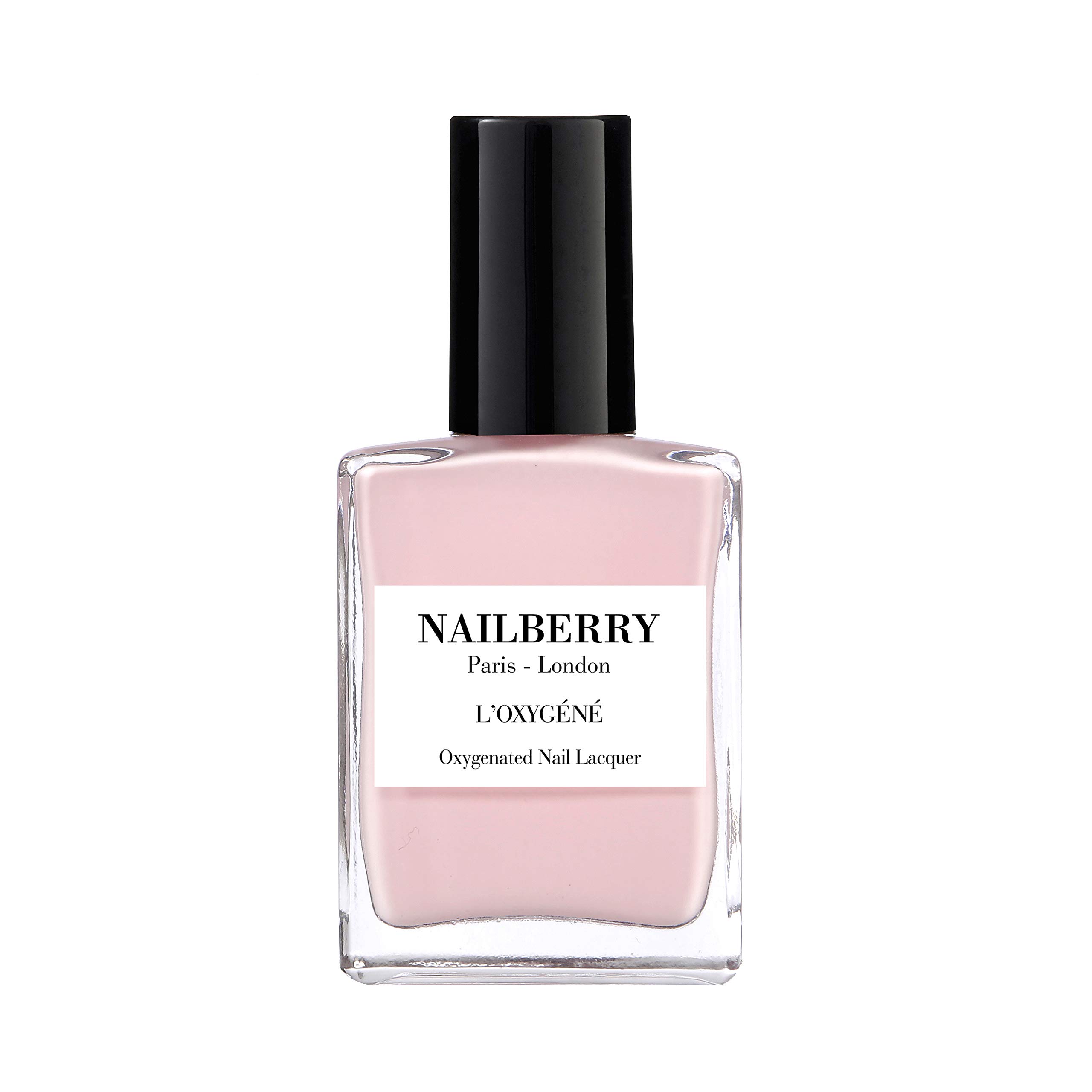 Nailberry L'Oxygéné Oxygenated Nail Lacquer | Rose Blossom, 15ml | Polish for a Healthier Manicure & Long Lasting Colour | 12-Free, Vegan, Halal, Cruelty & Gluten Free