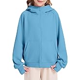 Hvididan Girls Zip Up Hoodies Teen Fleece Full-Zip Sweatshirts Jacket Casual Hoodie with Pocket 5-14Y
