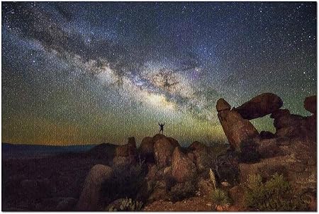 Amazon Co Jp ビッグベンド国立公園 テキサス でのhd天の川 19x27プレミアム1000ピースジグソーパズル アメリカ製 おもちゃ